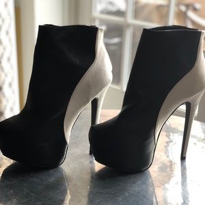 Call it Spring Two Tone Booties